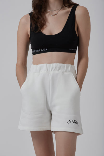 THE ESSENTIAL SWEAT SHORT - OFF WHITE