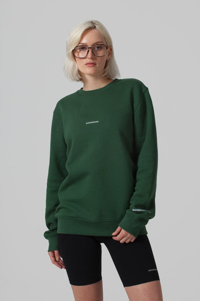 THE MIND BODY EARTH SWEATSHIRT - GREEN