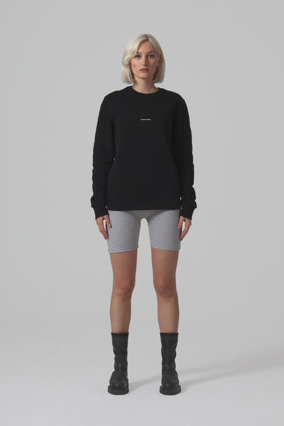 THE MIND BODY EARTH SWEATSHIRT - BLACK