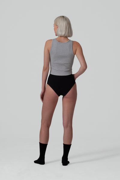 THE FORM RIB VEST TANK - GREY