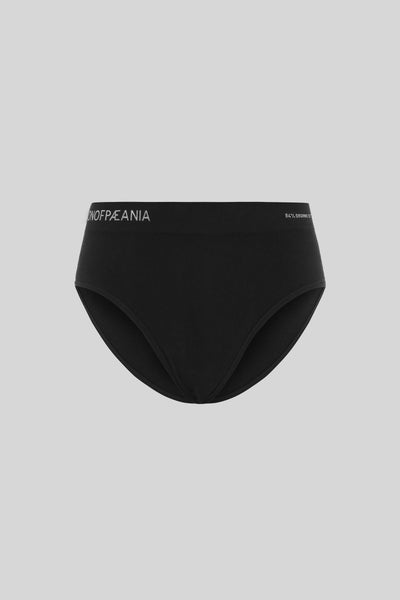 THE HIGH-WAISTED SEAMLESS ESSENTIAL PANT - BLACK