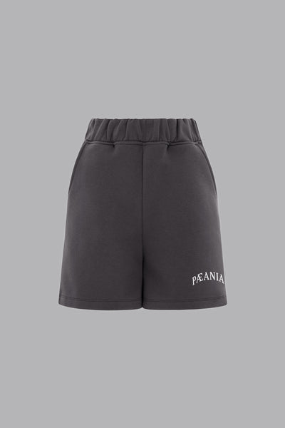 THE ESSENTIAL SWEAT SHORT - CHARCOAL