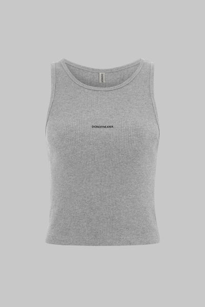 THE FORM RIB VEST TANK - GREY