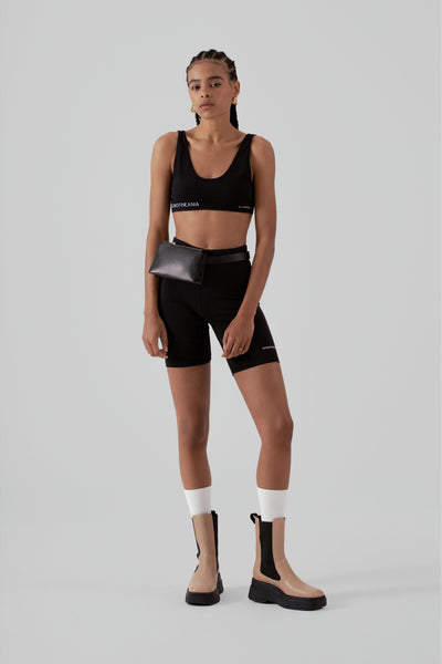 THE LIFESTYLE CYCLING BIKER SHORT - BLACK