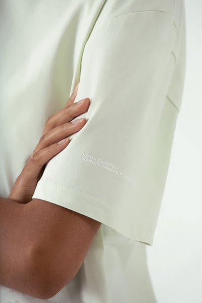 THE MIND BODY EARTH T-SHIRT - MINT