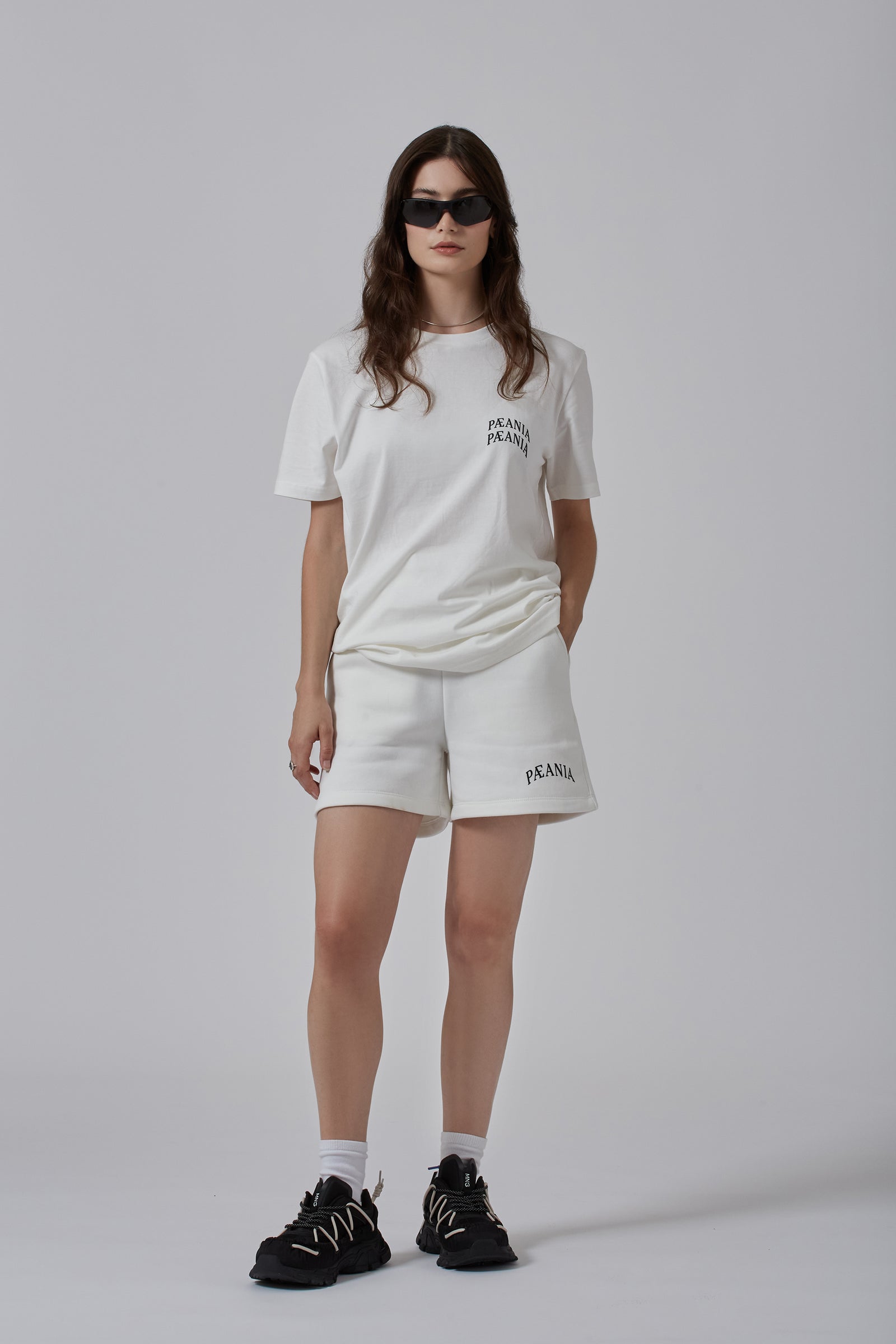 THE ESSENTIAL SHORT SET - OFF WHITE