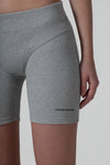THE FORM RIB BIKER SHORT - GREY