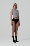 THE FORM RIB VEST TANK - GREY