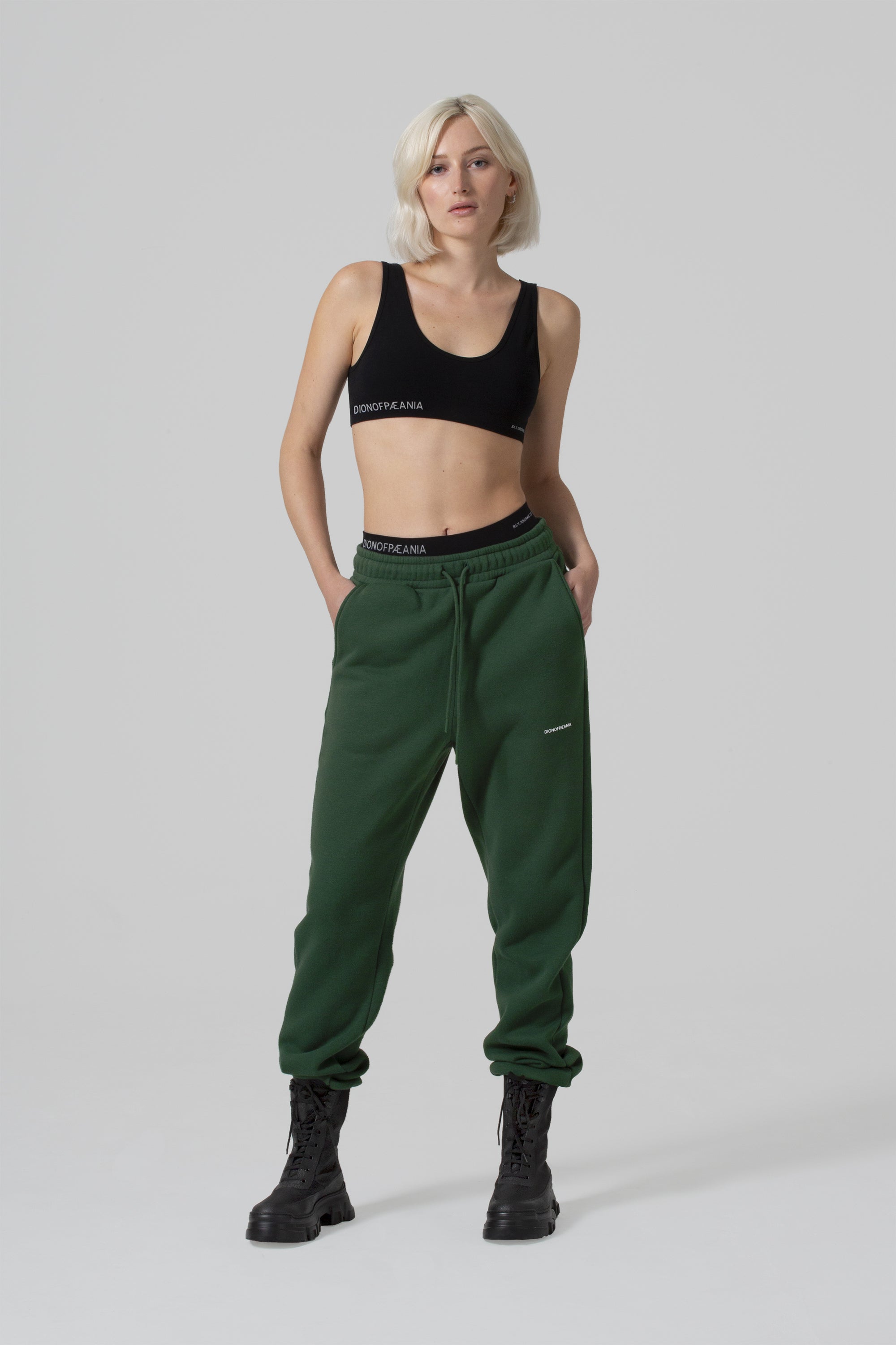 THE MIND BODY EARTH JOGGER - GREEN