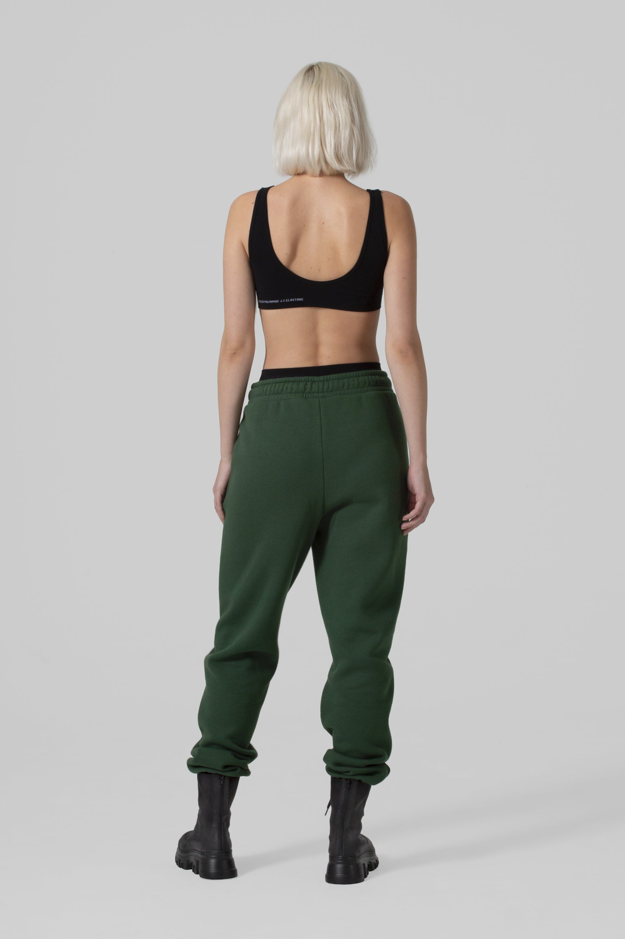 Missguided green joggers cheap