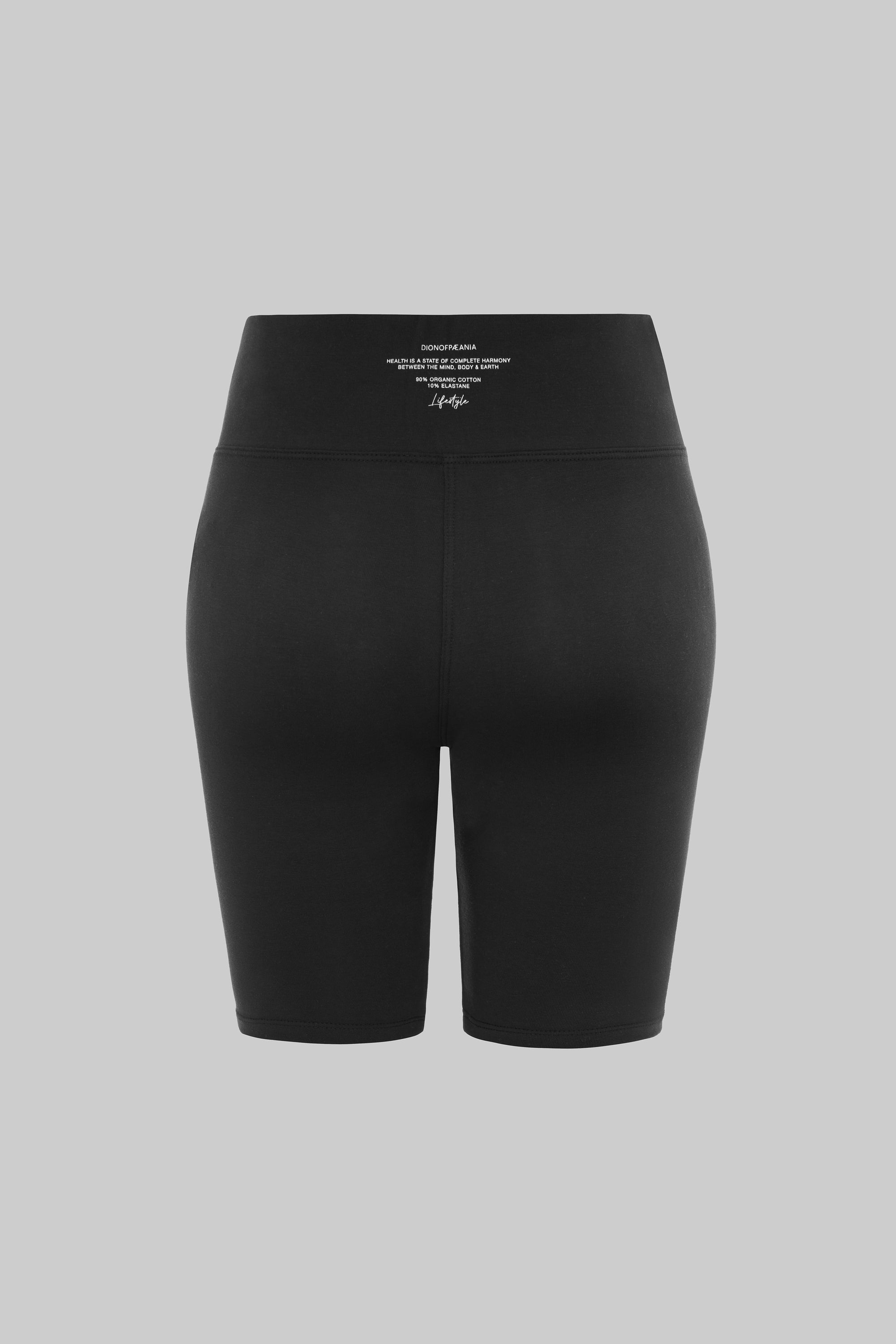 THE LIFESTYLE CYCLING BIKER SHORT - BLACK