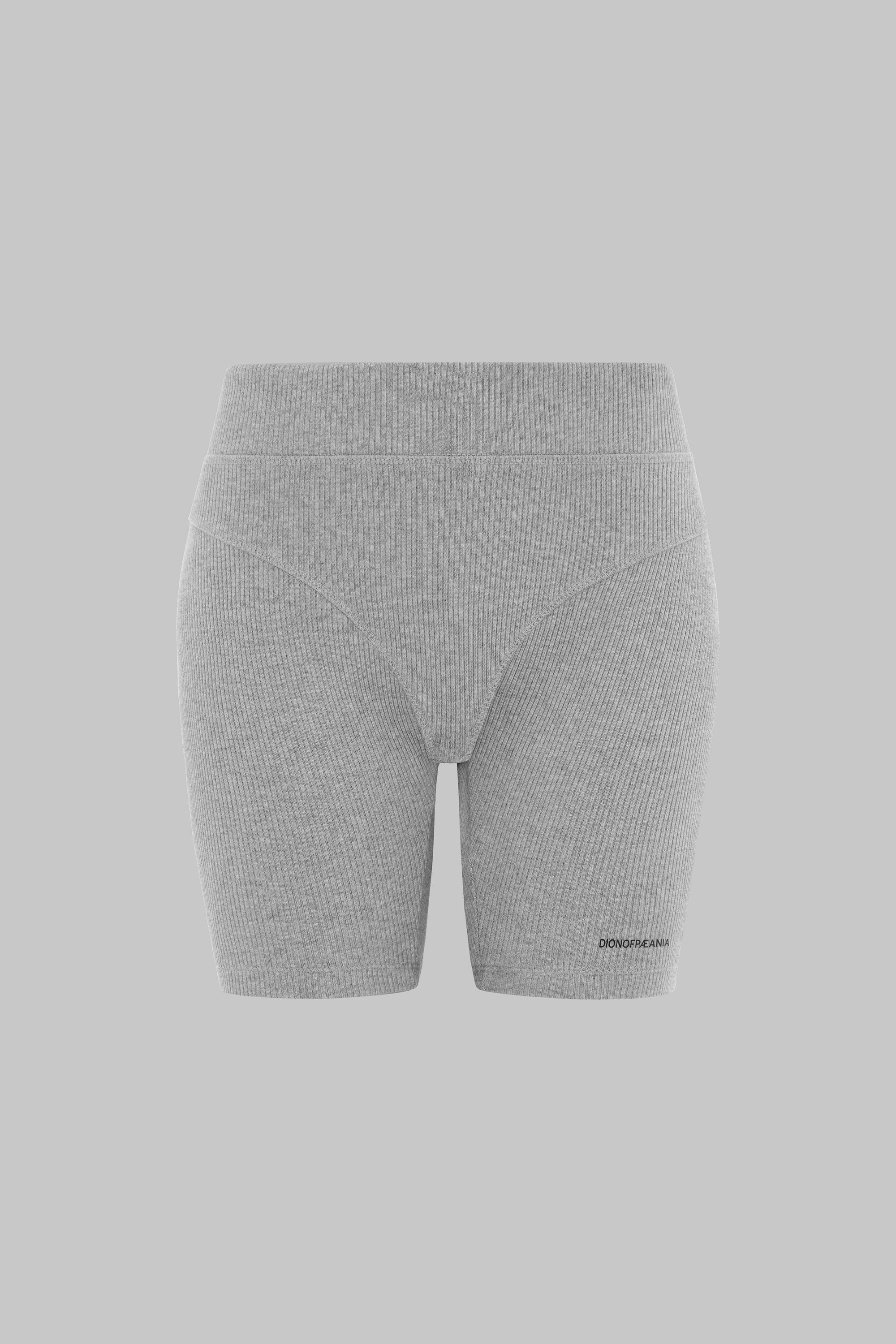 THE FORM RIB BIKER SHORT - GREY