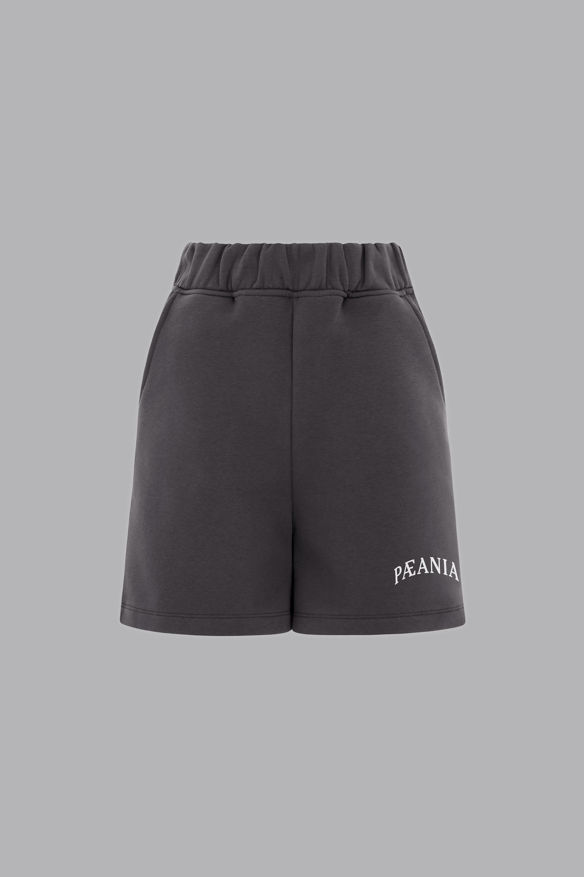 THE ESSENTIAL SWEAT SHORT - CHARCOAL