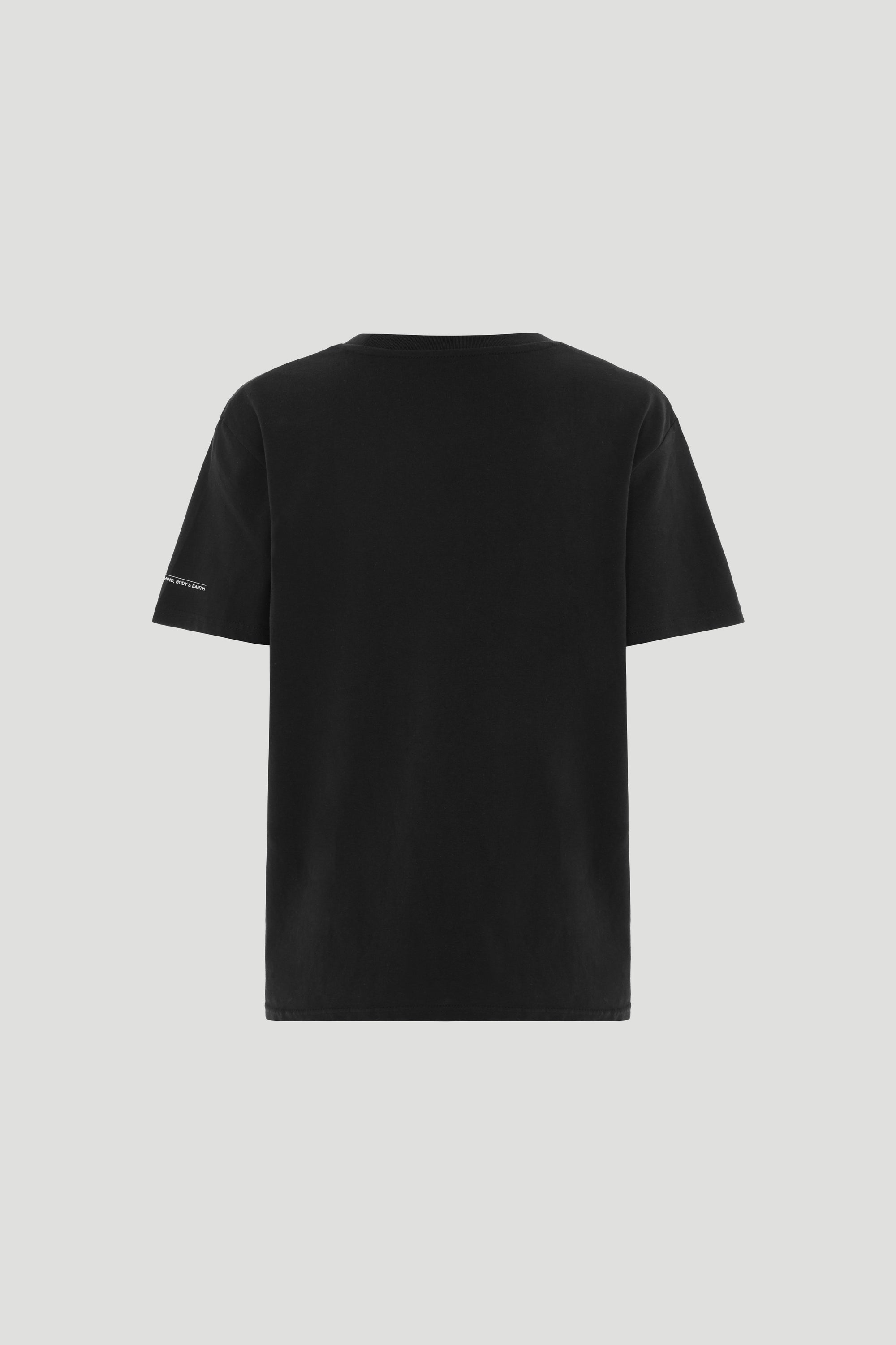 THE MIND BODY EARTH T-SHIRT - BLACK