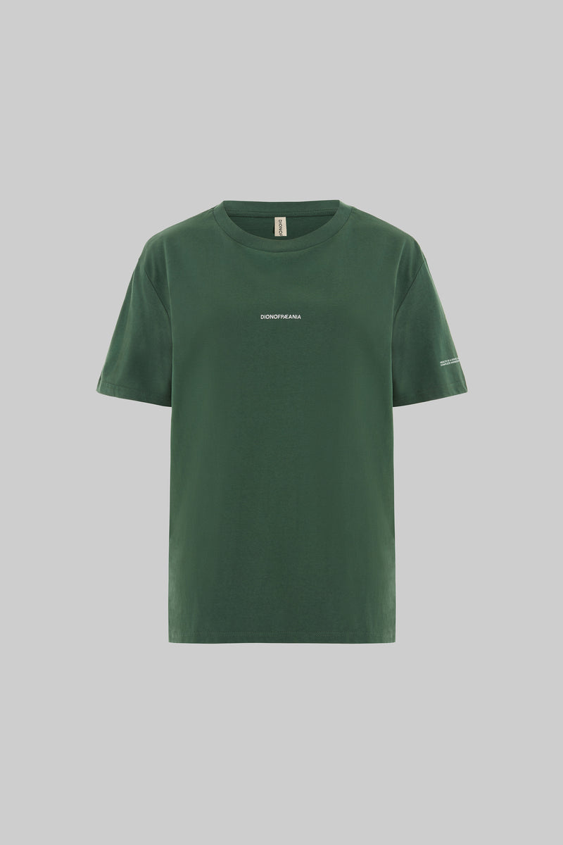 THE MIND BODY EARTH T-SHIRT - GREEN