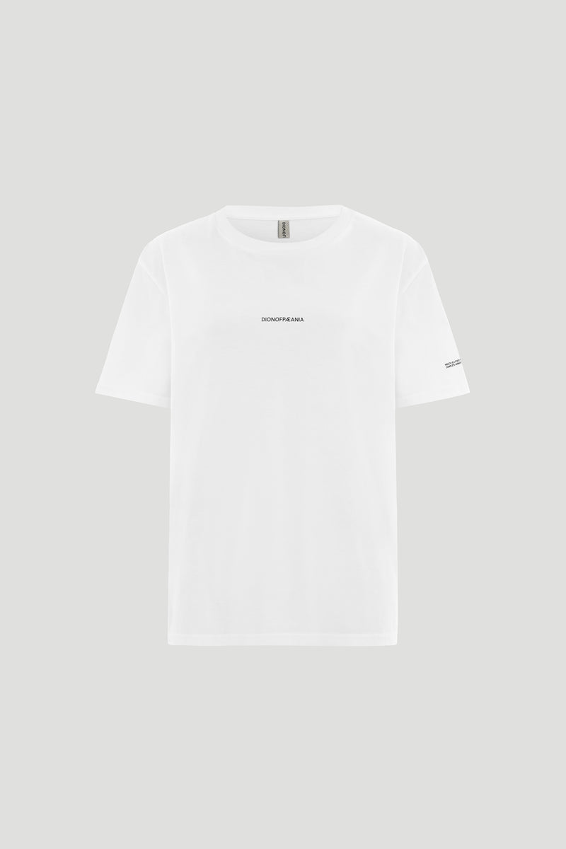 THE MIND BODY EARTH T-SHIRT - WHITE