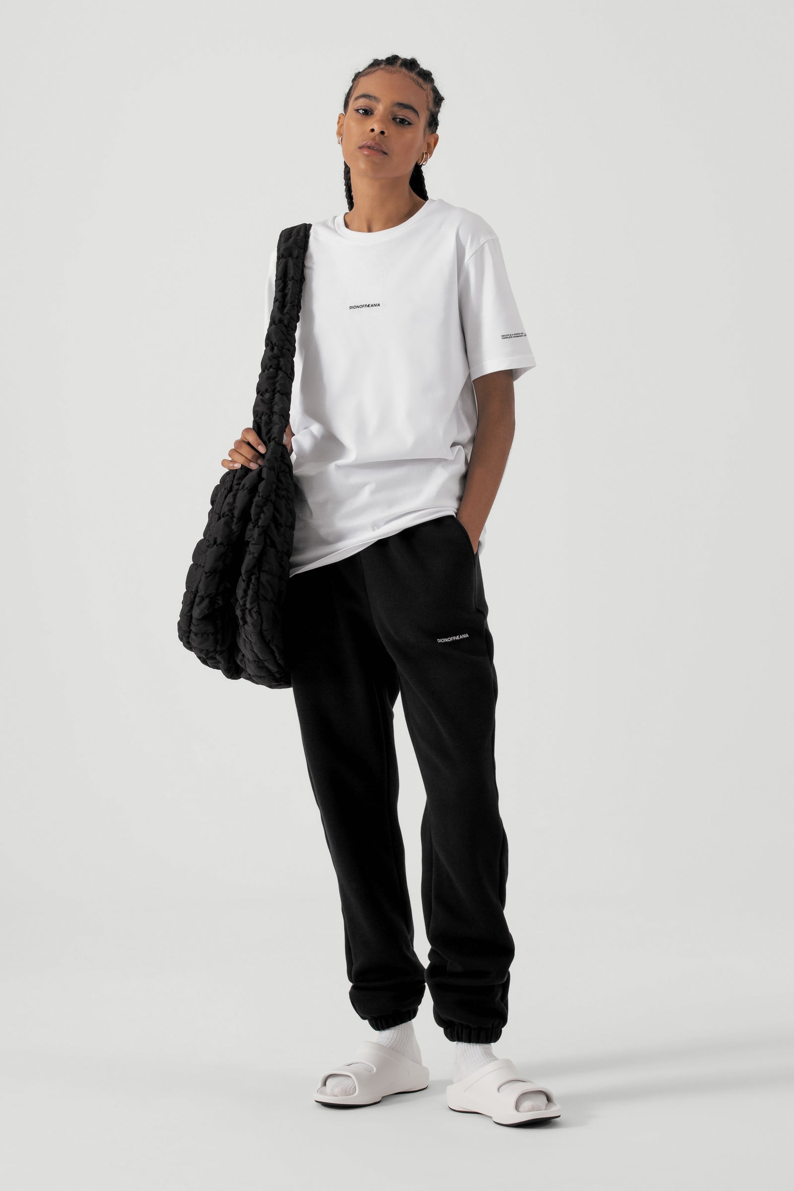 THE MIND BODY EARTH T-SHIRT - WHITE