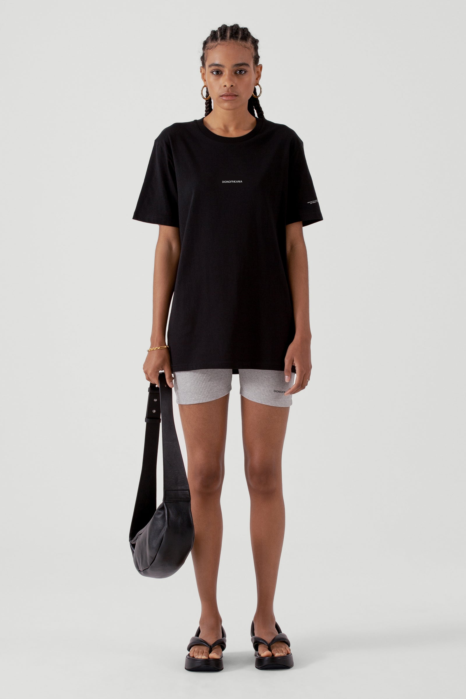 THE MIND BODY EARTH T-SHIRT - BLACK